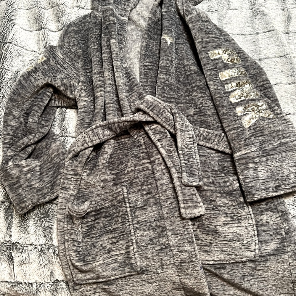 VS PINK super soft robe